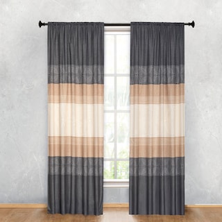 Foto 2 | Cortina Transparencia Media Elefantito Hogar Armenia Color Beige