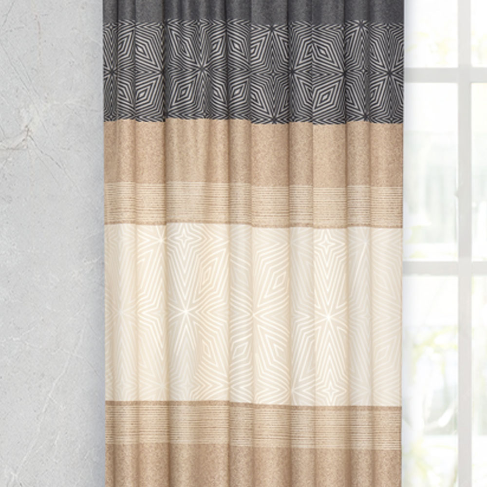 Foto 4 pulgar | Cortina Transparencia Media Elefantito Hogar Armenia Color Beige