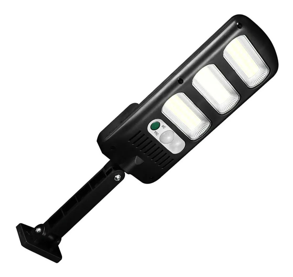 Foto 2 pulgar | Lampara Solar Malubero color Negro con Reflector Luz Led Jardín Exterior Pared Sensor