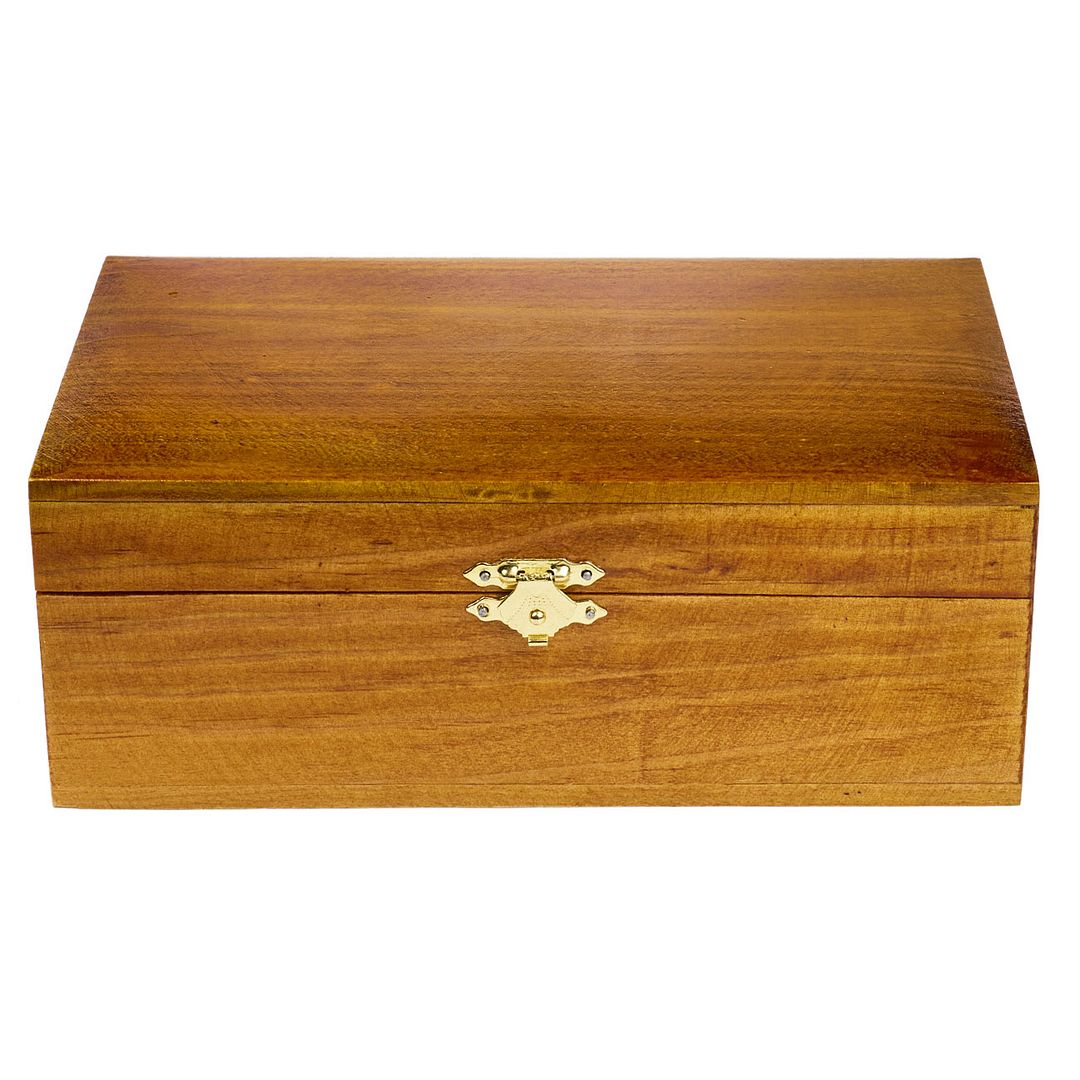 Caja de Madera InstaCase Barnizada para Regalo