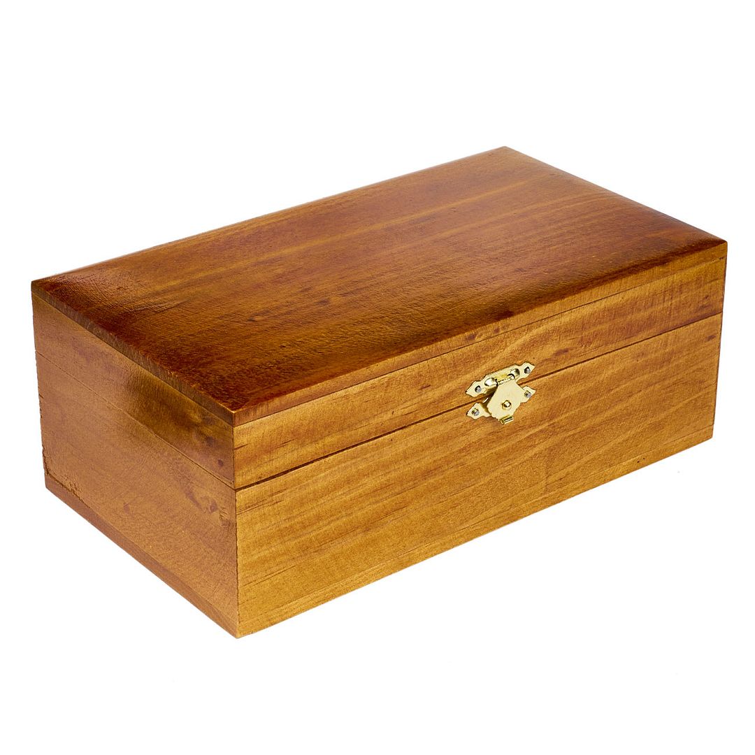 Foto 3 pulgar | Caja de Madera InstaCase Barnizada para Regalo