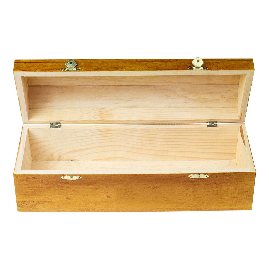 Caja para Botella InstaCase de Madera Barnizada para Regalo