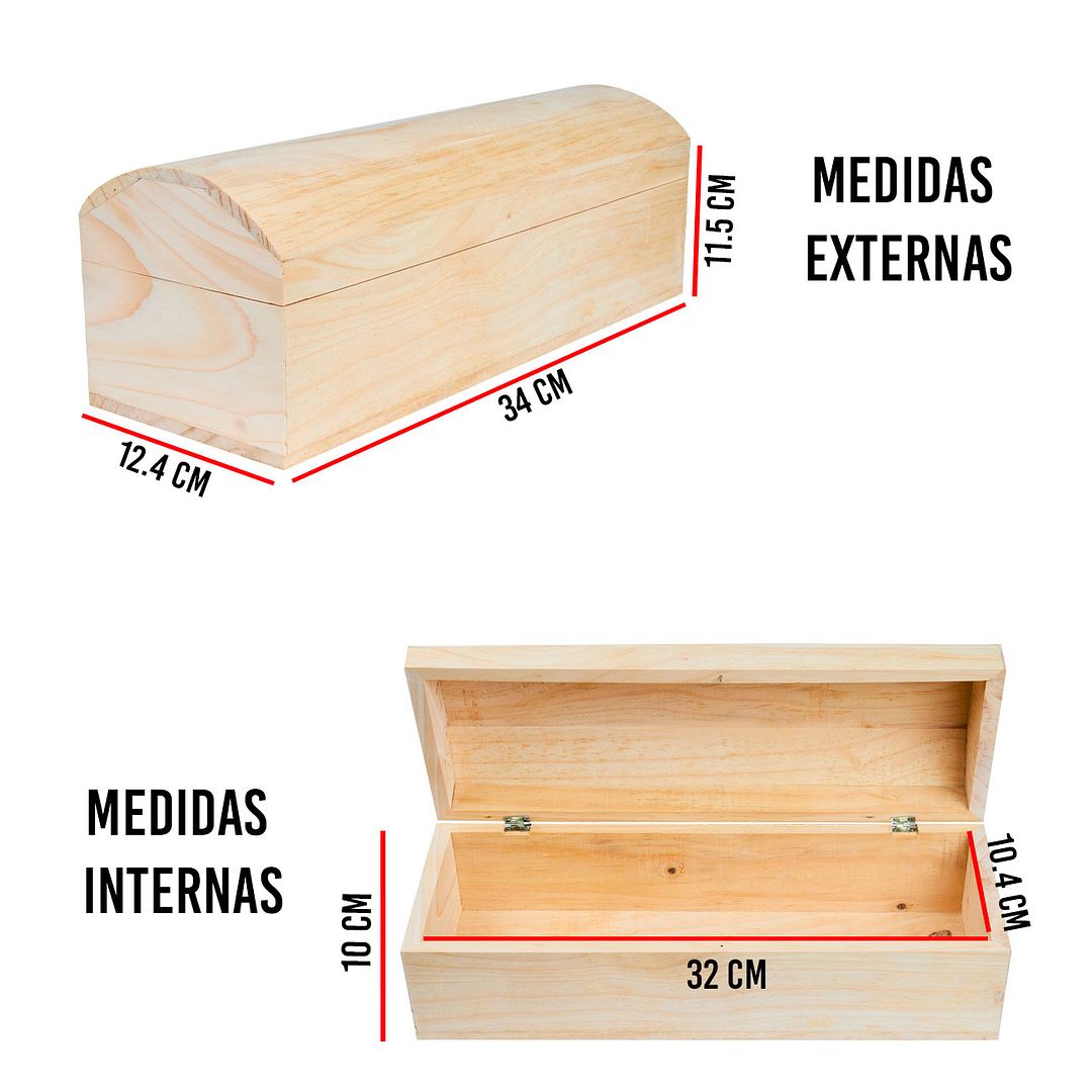 Foto 3 pulgar | Caja para Botella InstaCase de Madera para Regalo