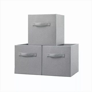 Foto 1 | 3 Cajas Malubero Costuras Reforzadas color Gris Plegable