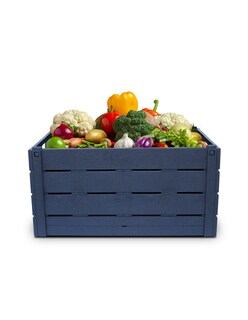 Foto 3 | Caja Plegable Ag Box Efecto Madera Fácil De Armar Resistente Ligera Multiuso 60 Litros Strata