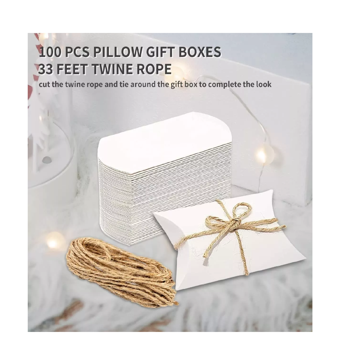 Foto 4 | Cajitas Para Dulces Almohada Recuerdos Boda Bautizo 50 Cajas