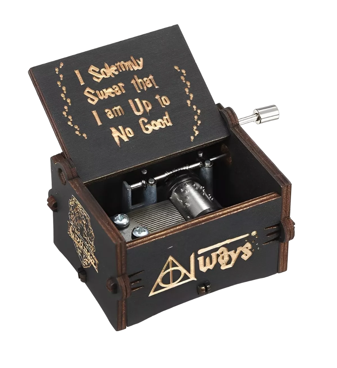 Minicaja de Música Belug color Negro Harry Potter
