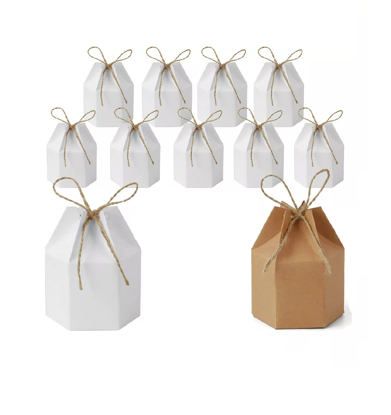 Cajitas Papel Kraft Belug 50 Piezas