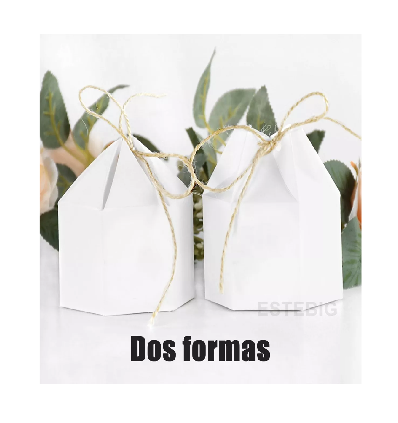 Foto 3 pulgar | Cajitas Papel Kraft Belug 50 Piezas