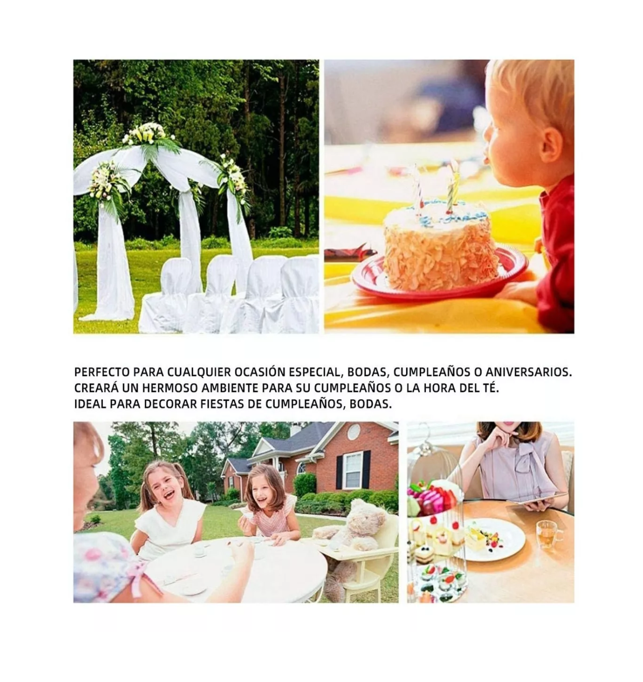 Foto 4 pulgar | Cajitas de Cartón Blancas para Bodas Dulceros Cajas de Fiesta 50 pzas