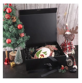 Foto 5 | Caja de Regalo Magnética y Plegable Lab.G Negra