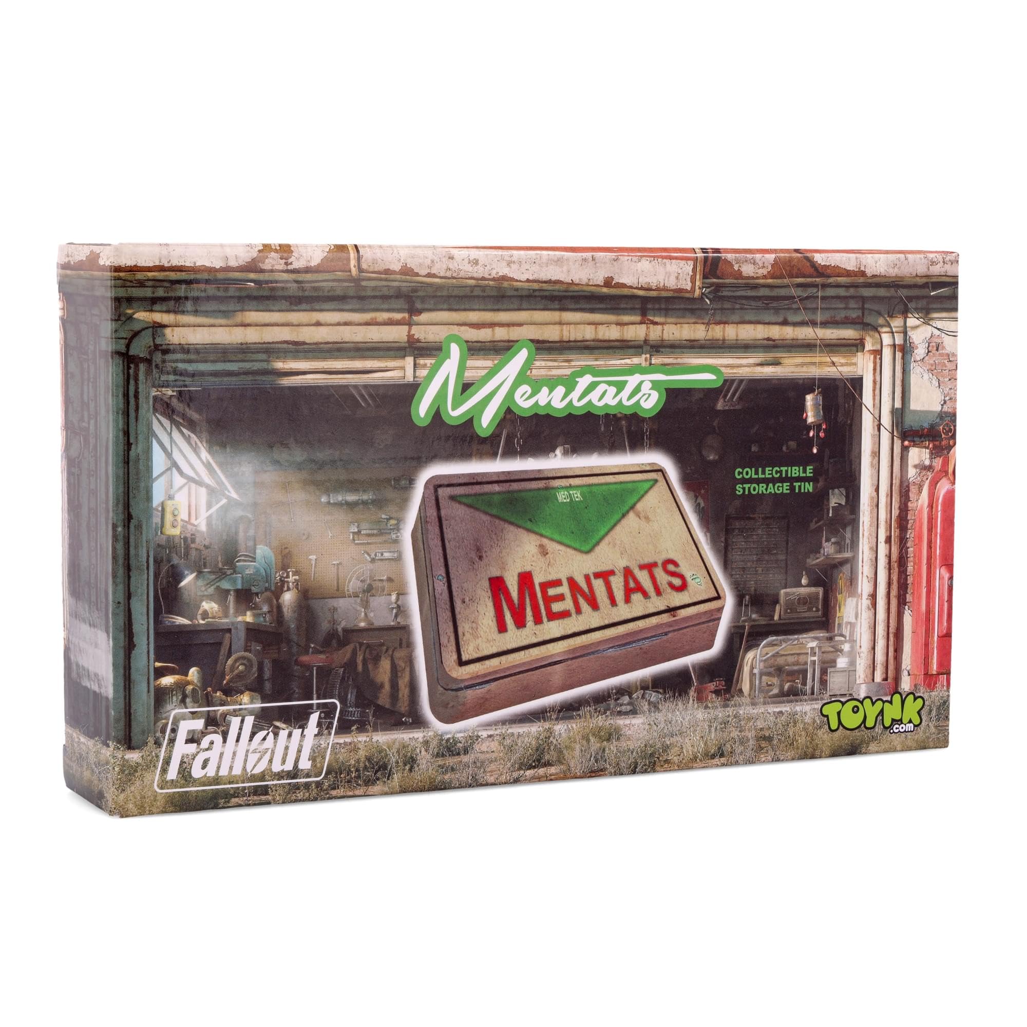 Foto 2 | Plato De Metal Storage Tin Réplica De Fallout Mentats - Venta Internacional.