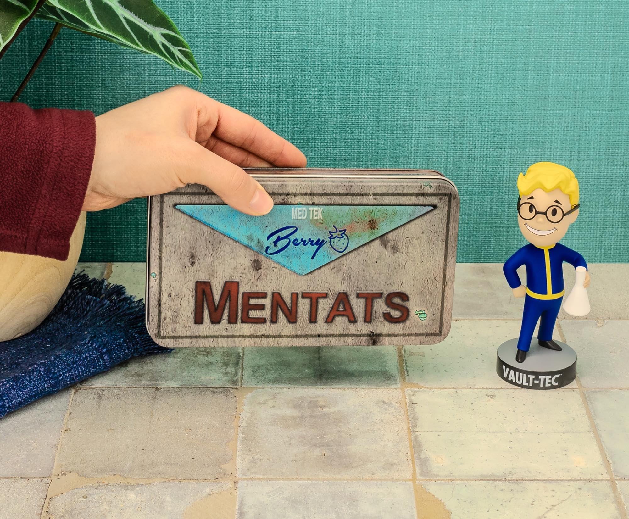 Foto 7 | Réplica De Lata De Almacenamiento Toynk Fallout Berry Mentats - Venta Internacional.