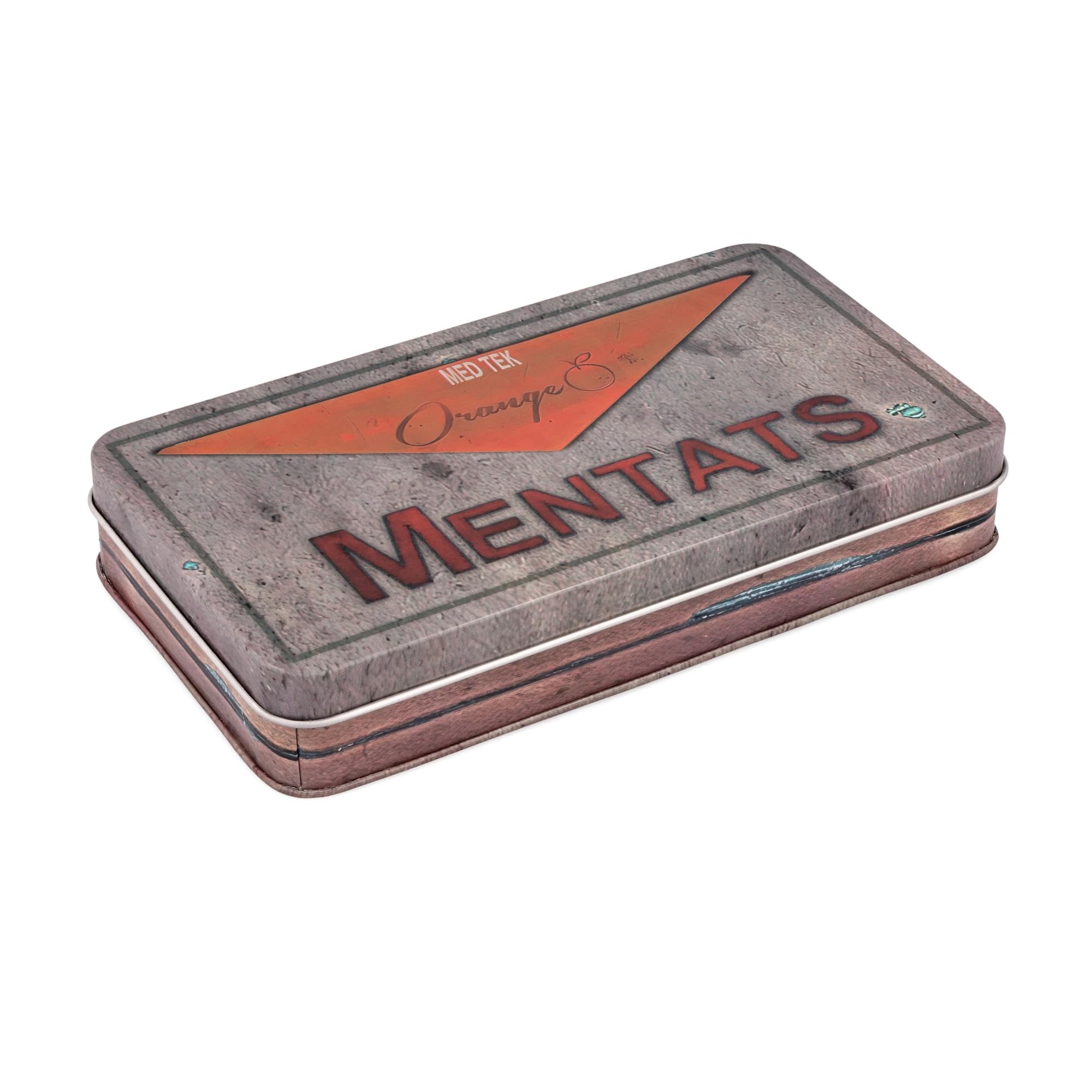 Réplica De Lata De Almacenamiento Toynk Fallout Orange Mentats - Venta Internacional.