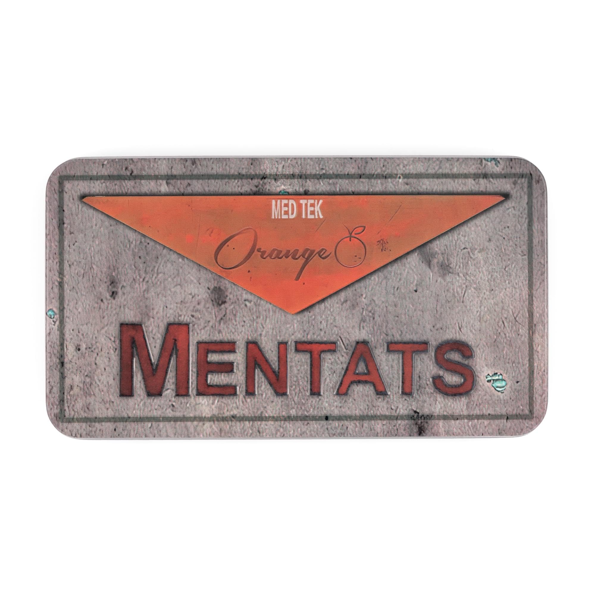 Foto 4 pulgar | Réplica De Lata De Almacenamiento Toynk Fallout Orange Mentats - Venta Internacional.