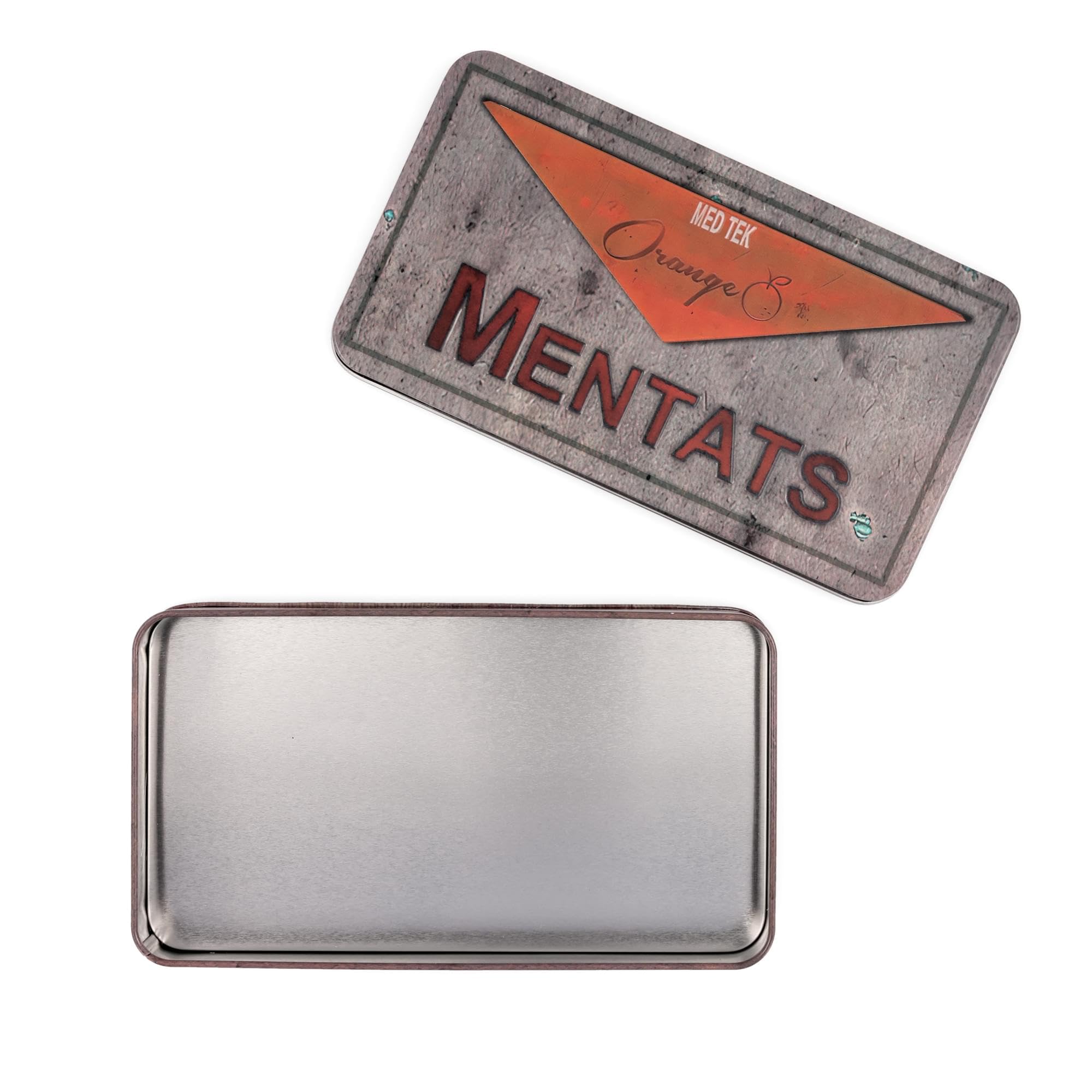 Foto 5 pulgar | Réplica De Lata De Almacenamiento Toynk Fallout Orange Mentats - Venta Internacional.