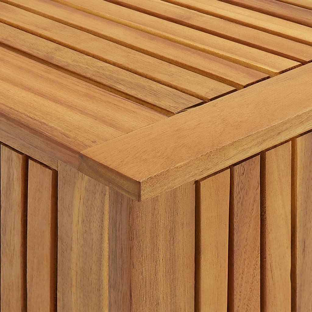 Foto 8 pulgar | Caja De Almacenamiento Exterior Vidaxl Deck Box Con Tapa De Madera De Acacia - Venta Internacional.