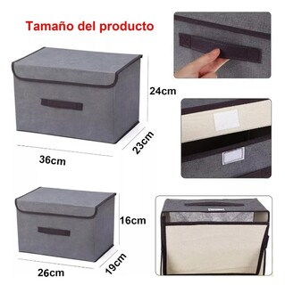 Foto 4 | Cajas Organizadoras Plegables de Tela Xtellar 6 Piezas