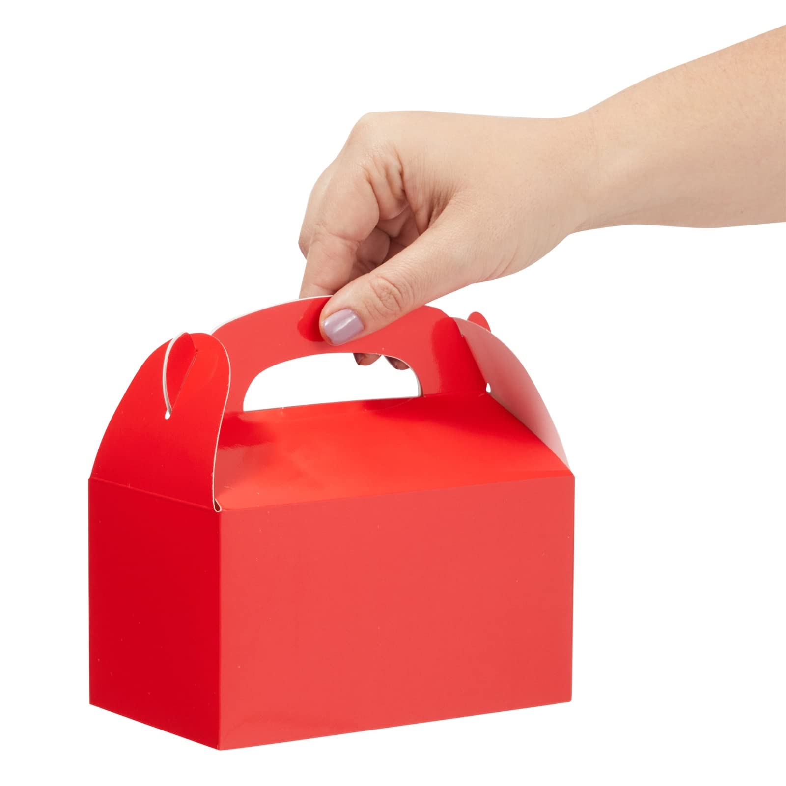 Foto 4 | Treat Boxes Juvale Sustainable Greetings, Paquete De 24 Unidades, Color Rojo - Venta Internacional.