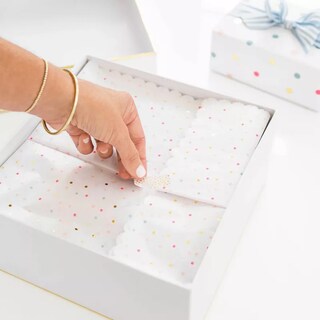 Foto 3 | 2 Cajas De Regalo Sorpresa Forma Cuadrada Blanca Con Dorado