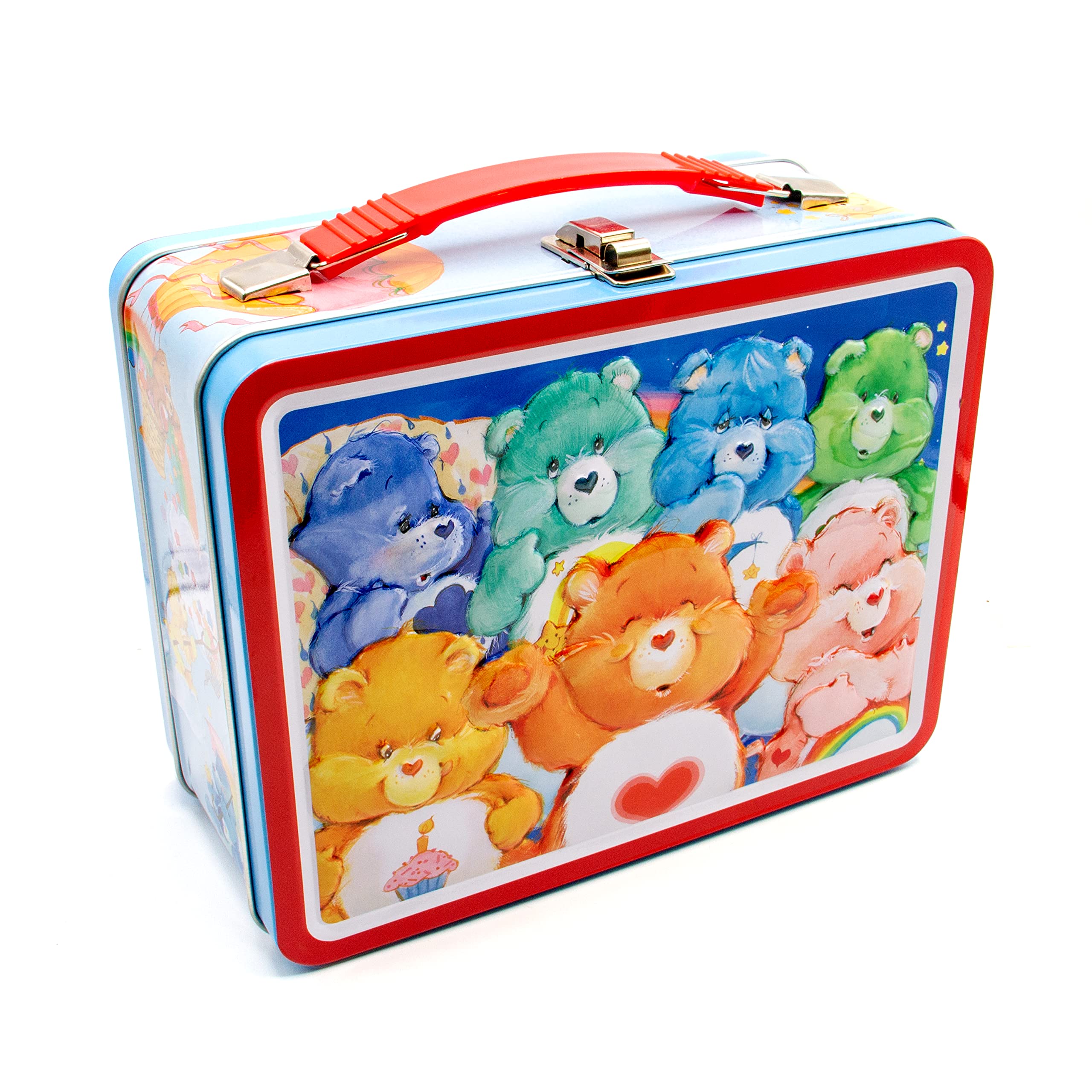 Foto 2 pulgar | Caja De Almacenamiento Aquarius Care Bears Fun Box De Lata Resistente - Venta Internacional.