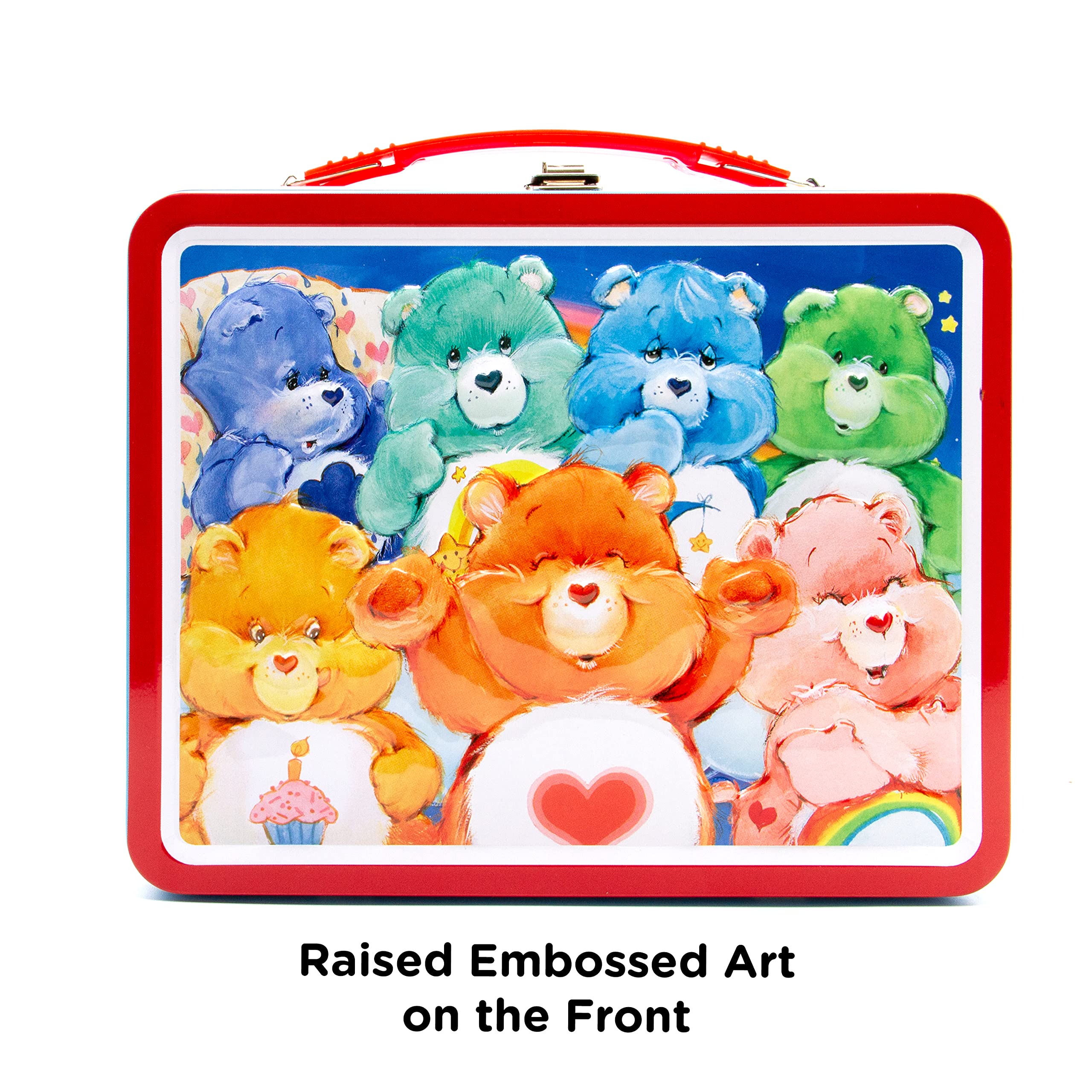 Foto 4 pulgar | Caja De Almacenamiento Aquarius Care Bears Fun Box De Lata Resistente - Venta Internacional.