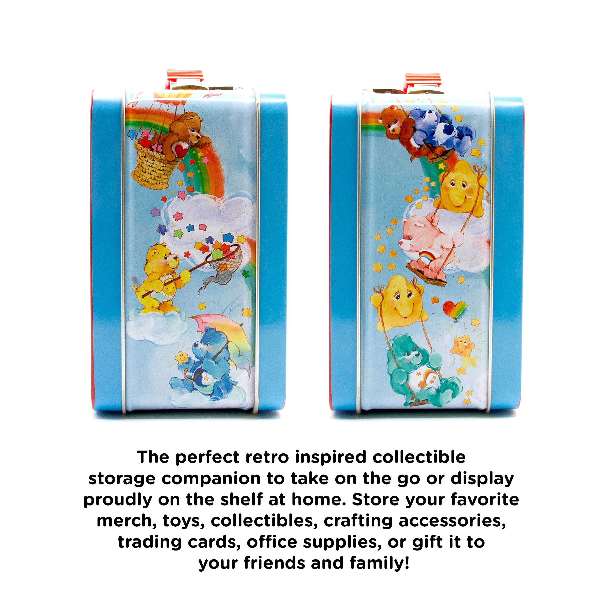 Foto 5 | Caja De Almacenamiento Aquarius Care Bears Fun Box De Lata Resistente - Venta Internacional.