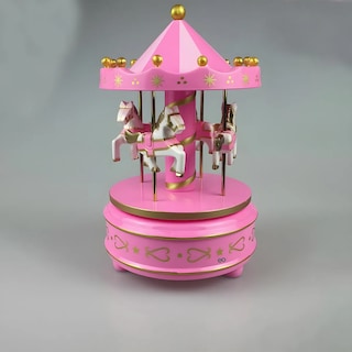 Foto 3 | Caja De Música Carrusel De Fantasía Eo Safe Imports Esi-20512 Rosa