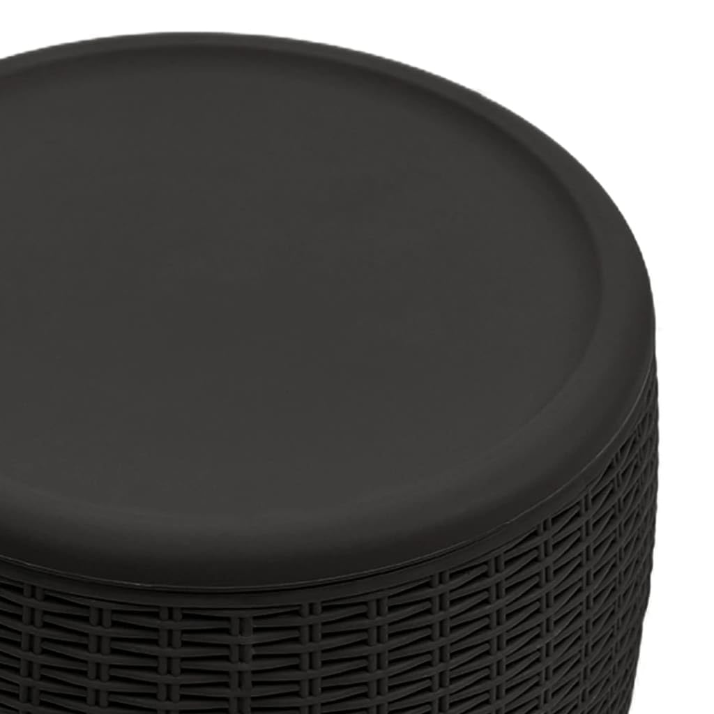 Foto 6 pulgar | Caja De Almacenamiento Para Patio Vidaxl 4 En 1  Polipropileno Negro  37 L - Venta Internacional.