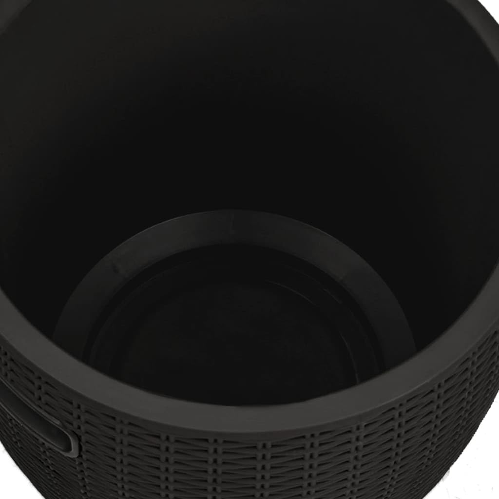 Foto 7 pulgar | Caja De Almacenamiento Para Patio Vidaxl 4 En 1  Polipropileno Negro  37 L - Venta Internacional.