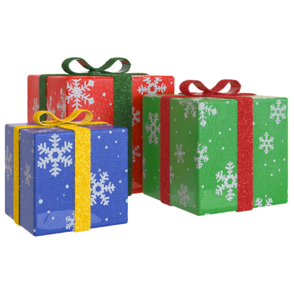 Foto 5 pulgar | Cajas Navideñas Iluminadas Vidaxl  Juego De 3 64 Luces Led - Venta Internacional.