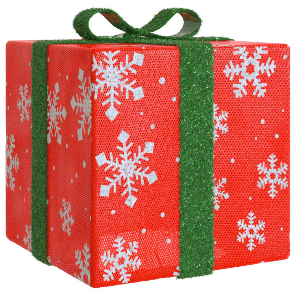 Foto 7 pulgar | Cajas Navideñas Iluminadas Vidaxl  Juego De 3 64 Luces Led - Venta Internacional.