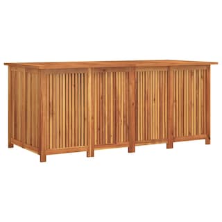 Foto 1 | Caja De Almacenamiento De Jardín Vidaxl Para Exteriores De Madera Maciza De Acacia 200 X 80 X 75 Cm - Venta Interna
