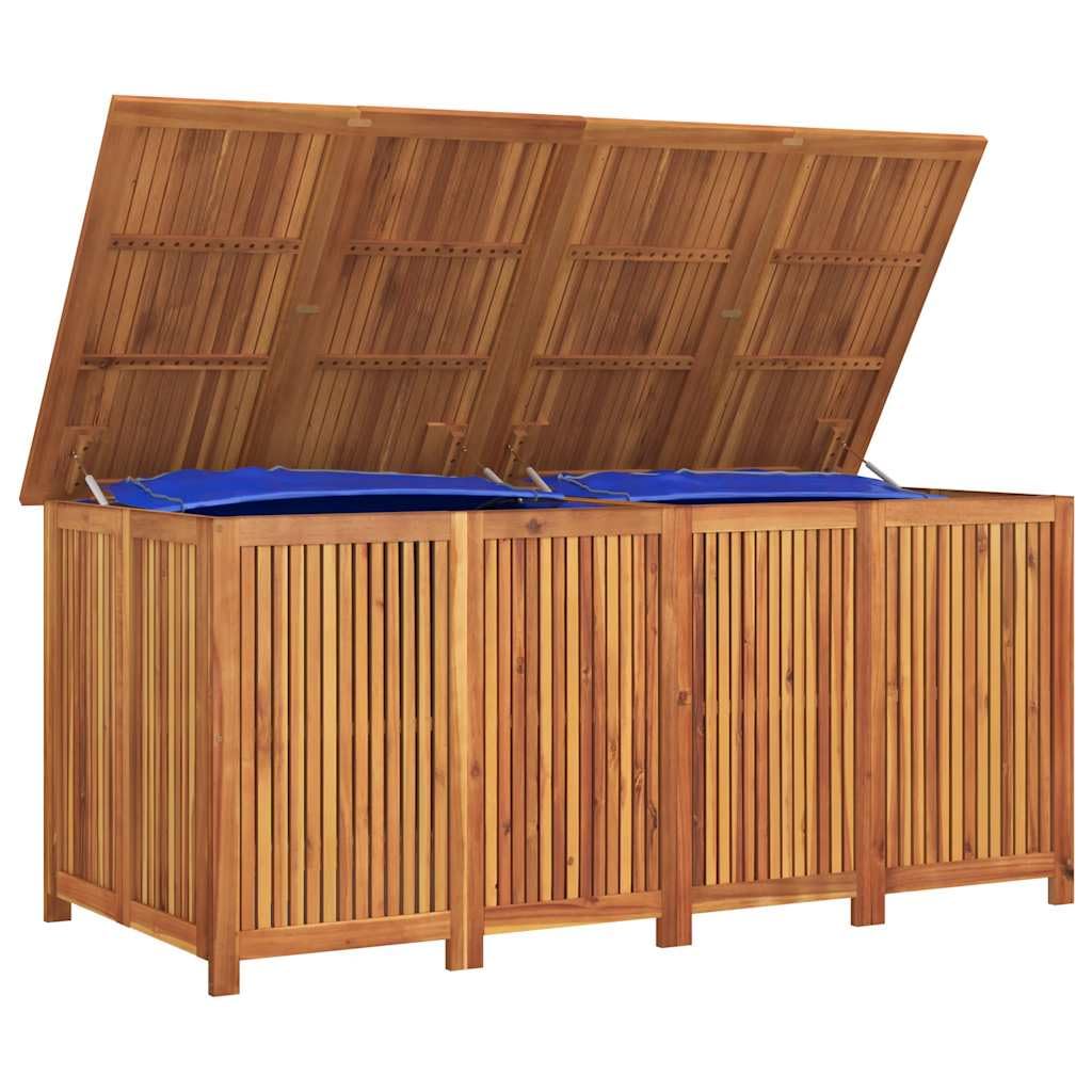 Foto 6 pulgar | Caja De Almacenamiento De Jardín Vidaxl Para Exteriores De Madera Maciza De Acacia  200 X 80 X 75 Cm - Venta Interna