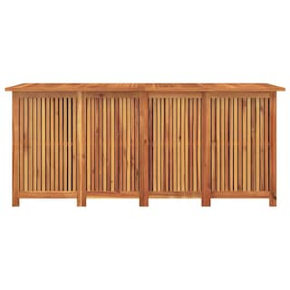 Foto 6 | Caja De Almacenamiento De Jardín Vidaxl Para Exteriores De Madera Maciza De Acacia 200 X 80 X 75 Cm - Venta Interna
