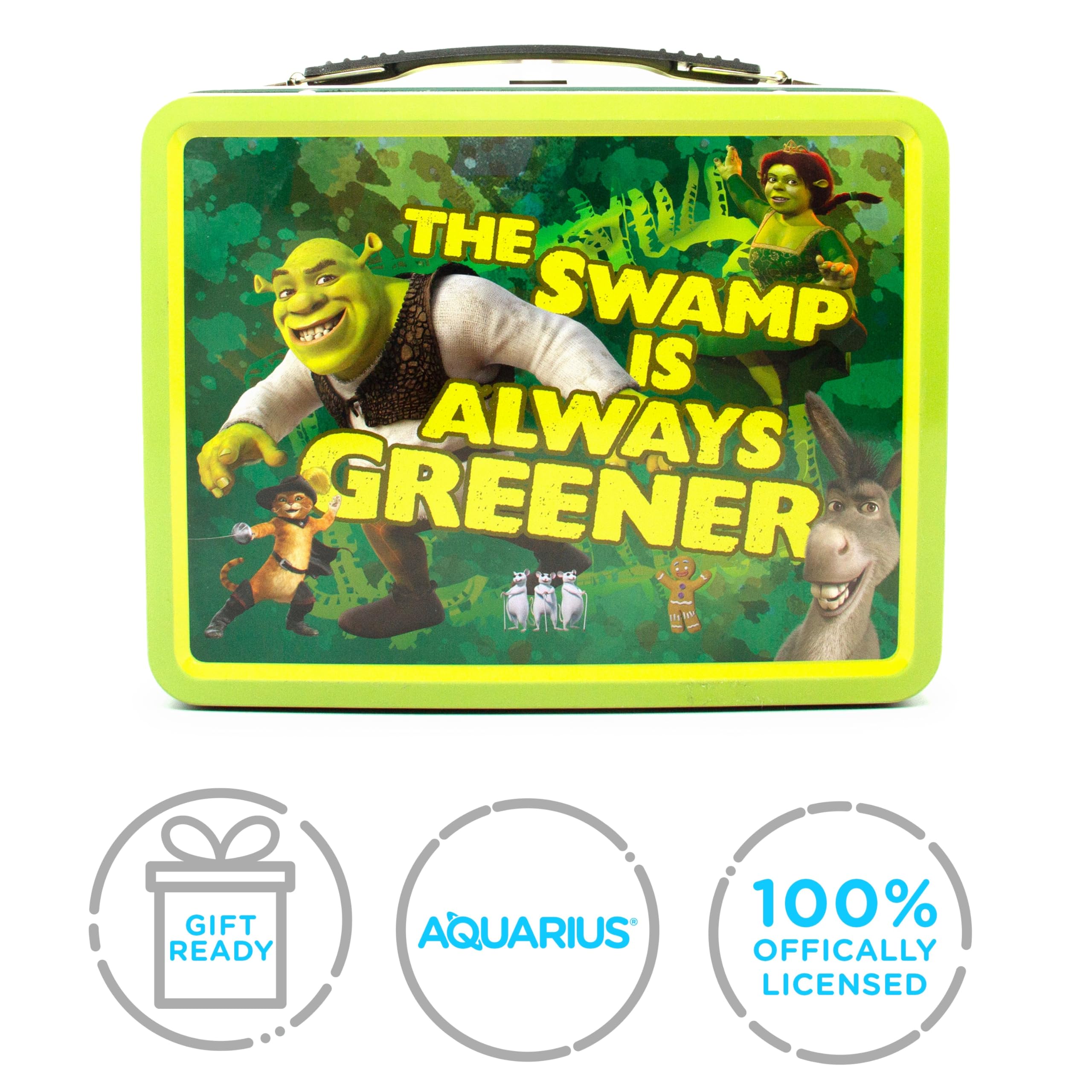 Foto 3 pulgar | Caja De Almacenamiento Aquarius Shrek Fun Box Con Licencia Oficial - Venta Internacional.
