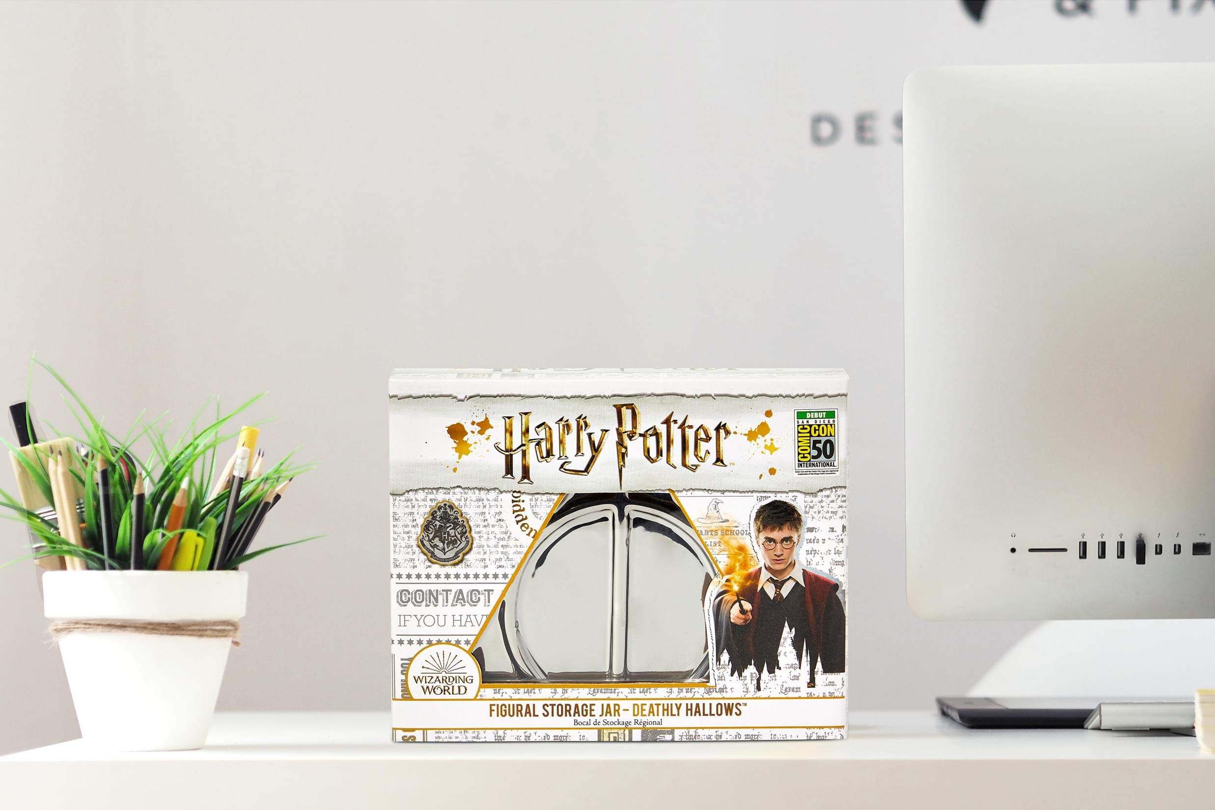 Foto 6 pulgar | Caja De Baratijas De Cerámica De Harry Potter De Las Reliquias De La Muerte  350 Ml - Venta Internacional.