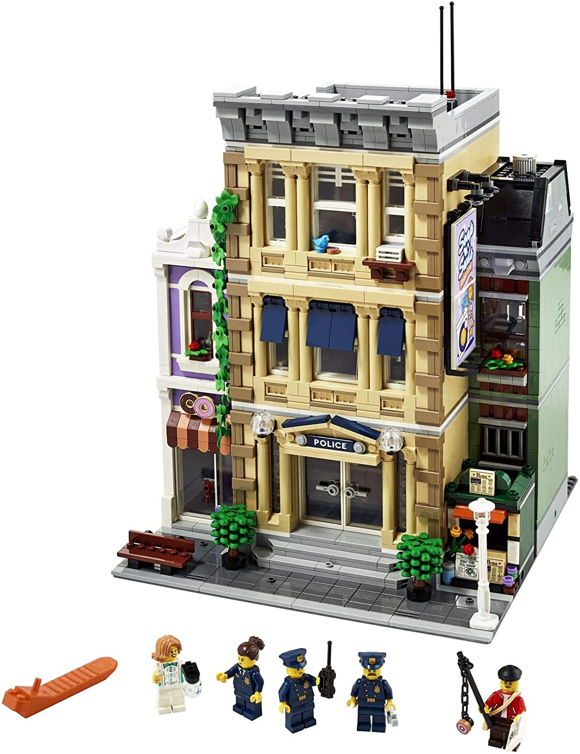 Foto 5 pulgar | Set De Construcción Lego Icons Police Station 10278 Para Adultos - Venta Internacional.
