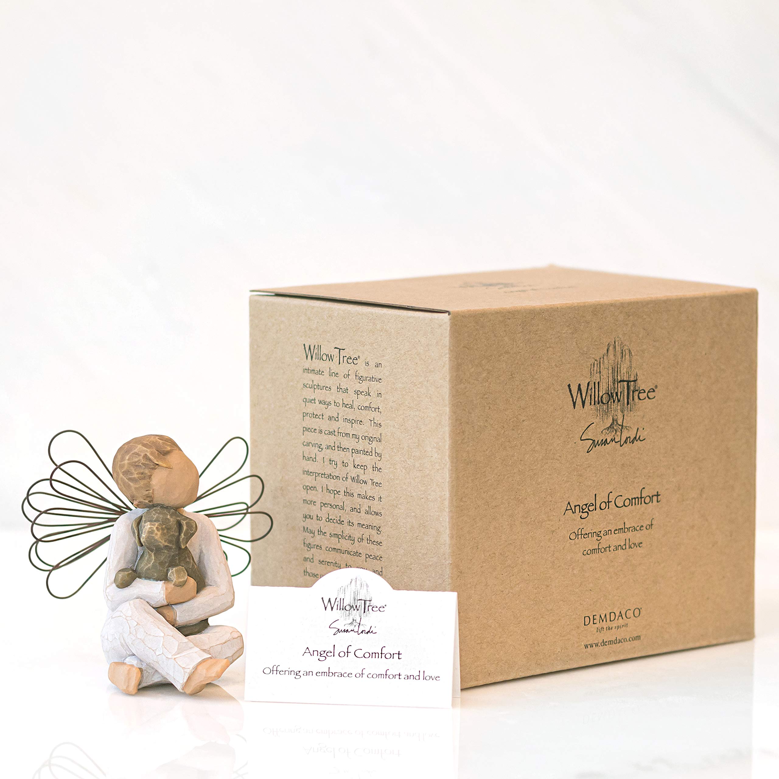 Foto 6 pulgar | Figura Willow Tree Angel Of Comfort - Venta Internacional