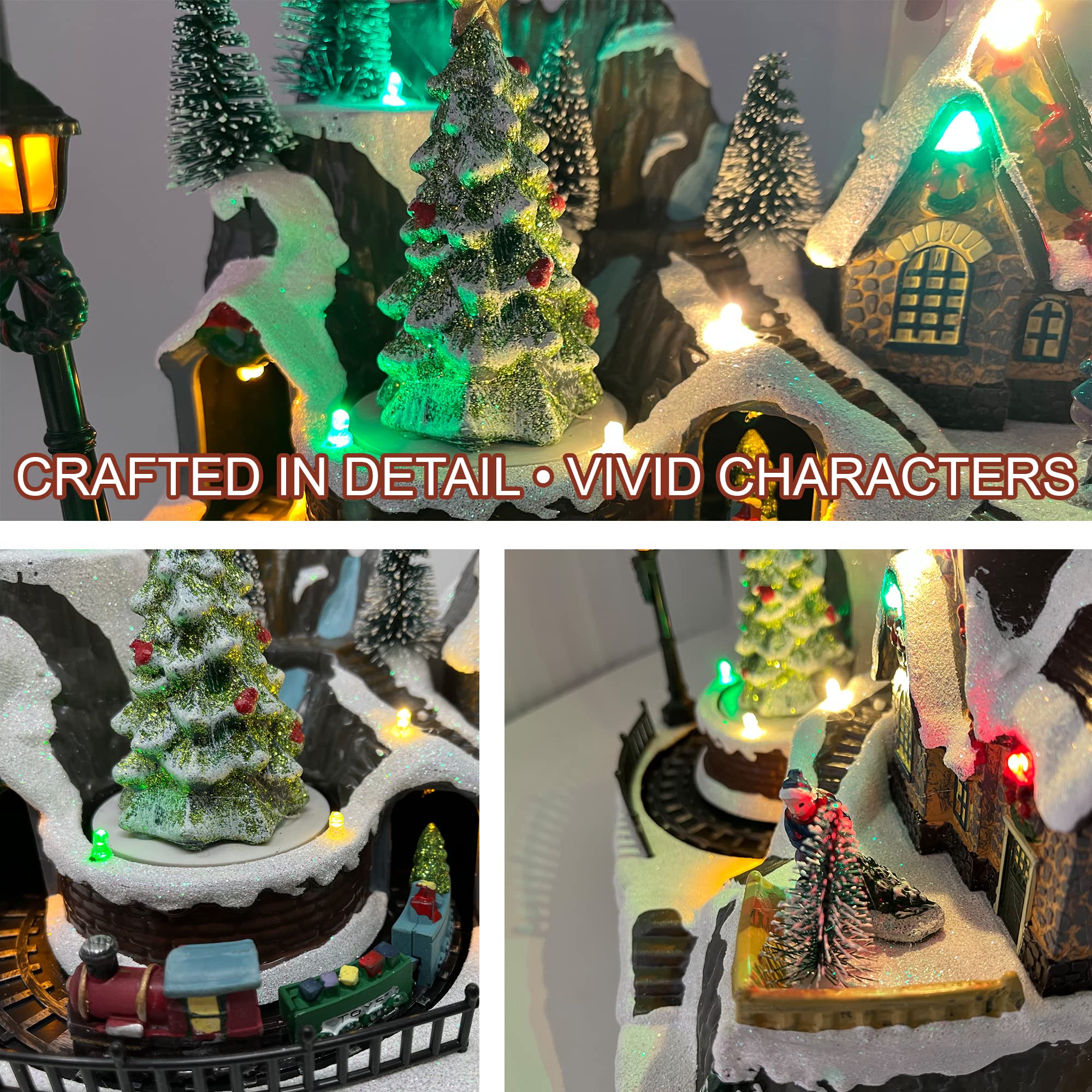 Foto 5 pulgar | Figura Coleccionable Christmas House Allgala, Poliresina - Venta Internacional.