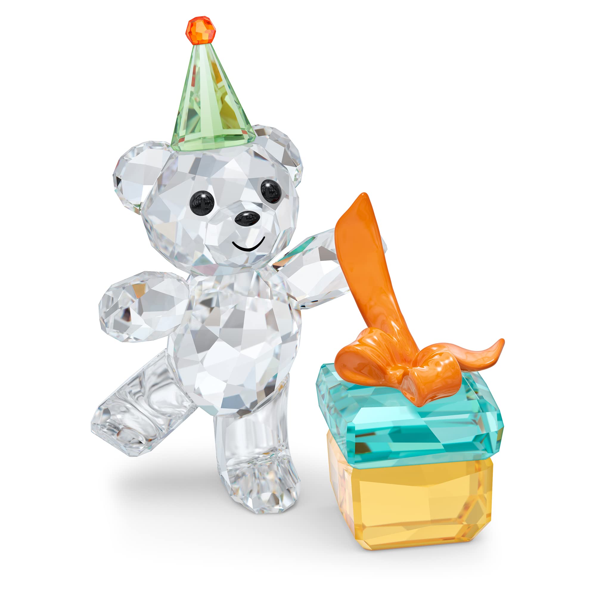 Figura Transparente De Osos Kris De Swarovski, Detalles Colo - Venta Internacional.