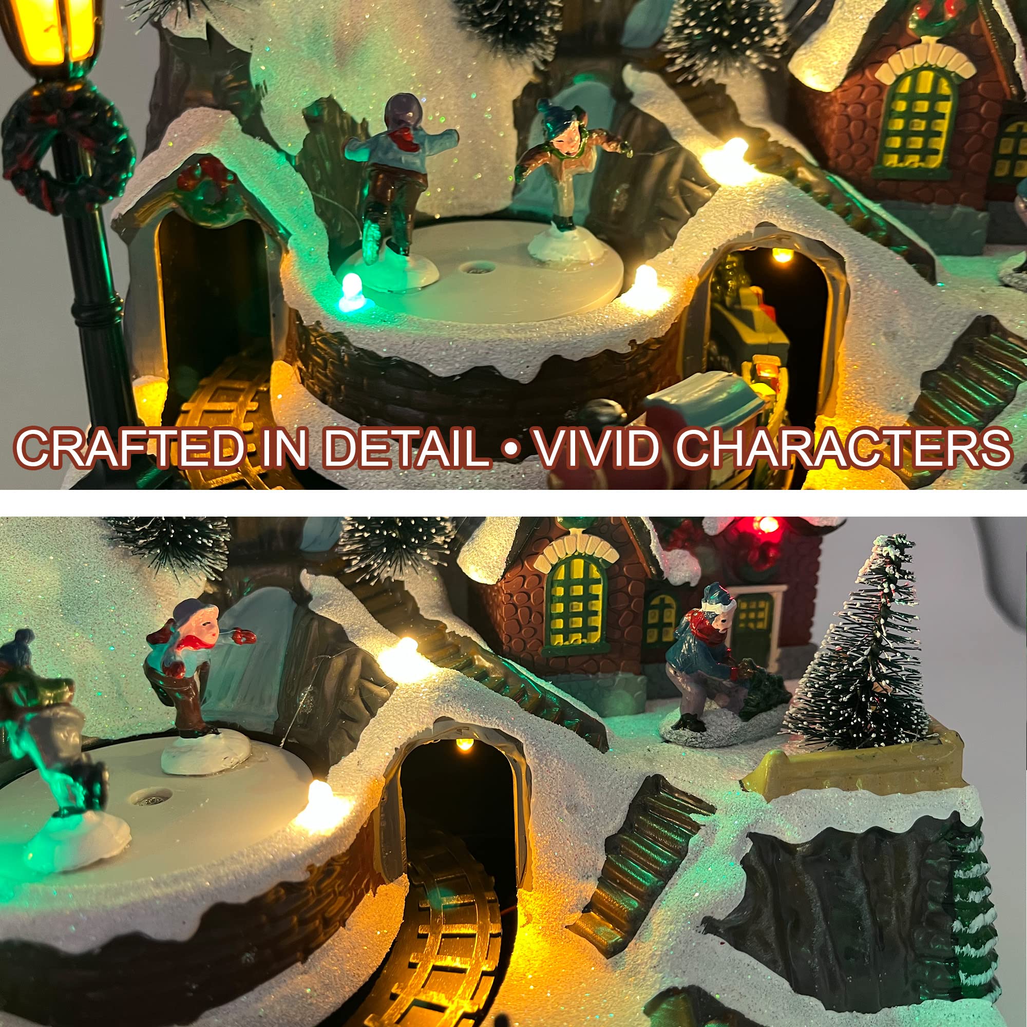 Foto 4 | Figura Coleccionable Christmas House Allgala, Poliresina - Venta Internacional.