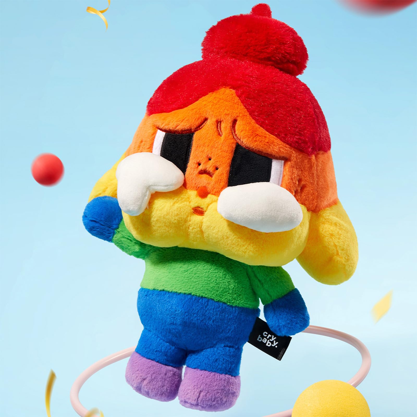 Foto 5 pulgar | Muñeca De Peluche Pop Mart Crybaby ¡anímate, Bebé! Serie 30 Cm - Venta Internacional.