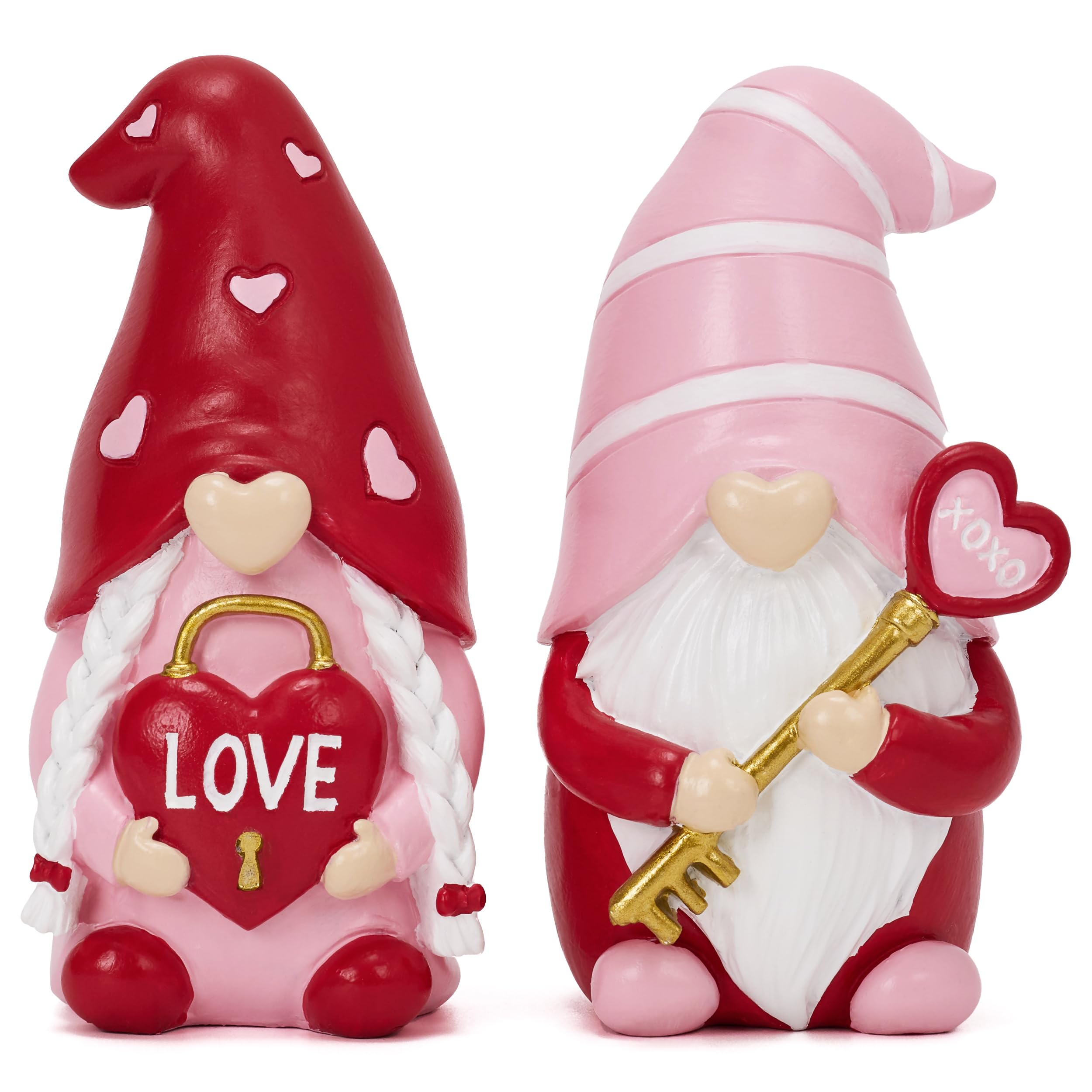 Foto 2 pulgar | Set Decorativo De Gnomos Valery Madelyn Para El Día De San Valentín, 11 Cm - Venta Internacional.
