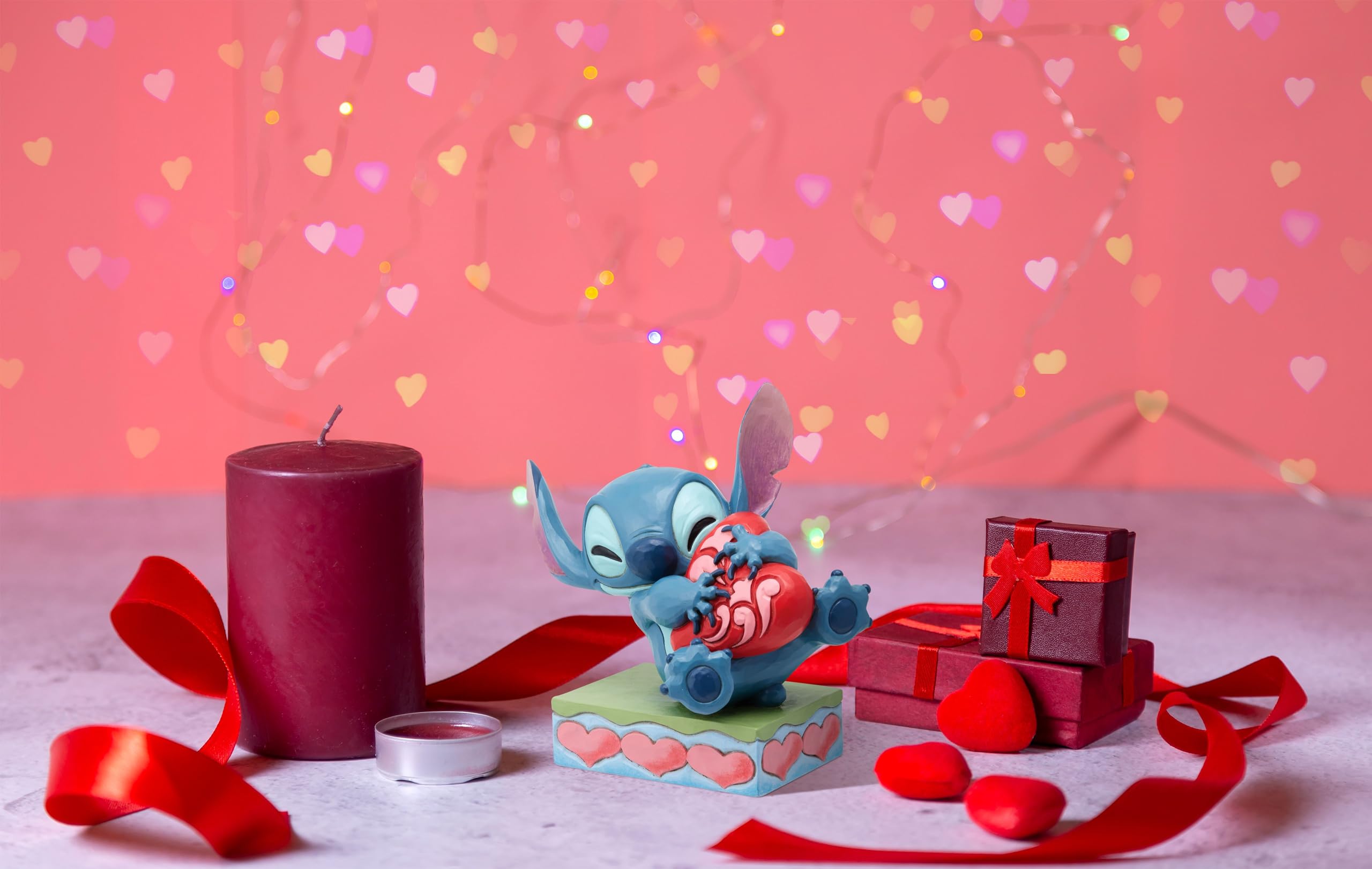 Foto 2 | Figura Enesco Disney Traditions Lilo And Stitch 13 Cm - Venta Internacional.