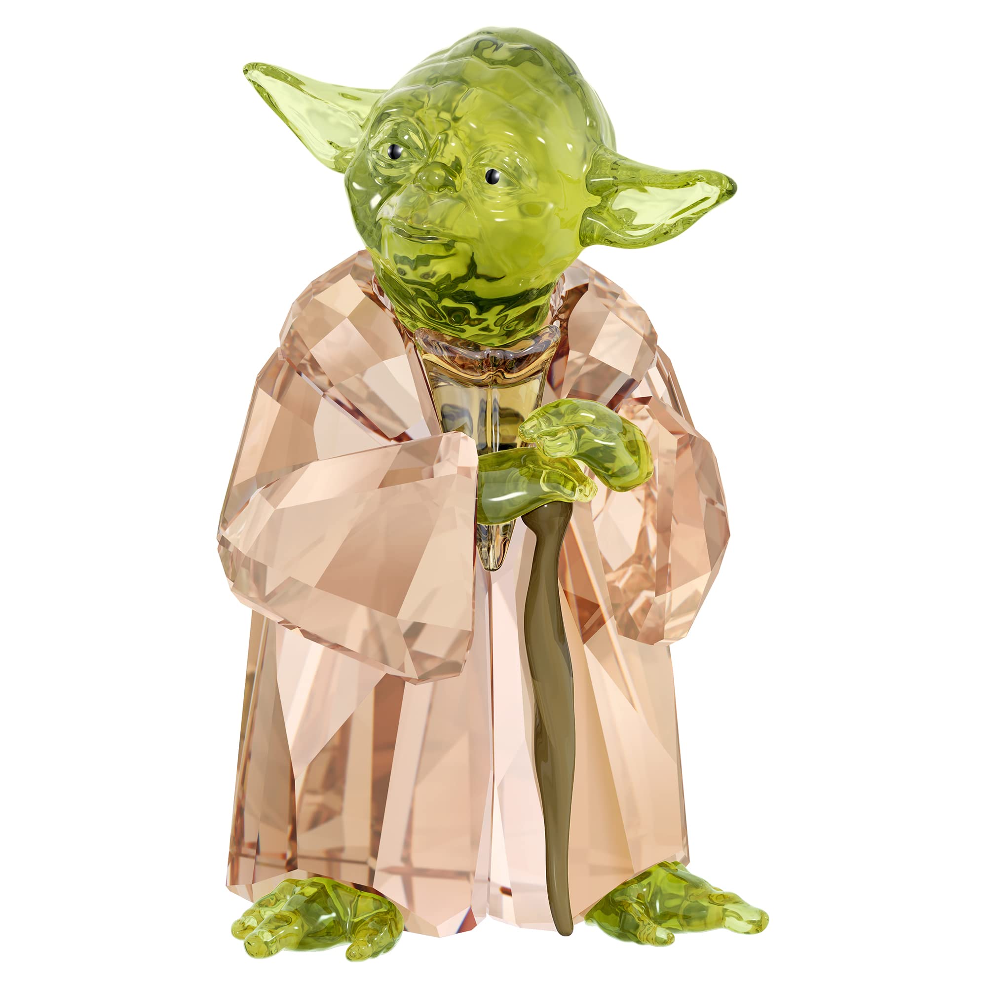 Foto 2 pulgar | Figura De Cristal Swarovski Star Wars Master Yoda Con Cristales - Venta Internacional.