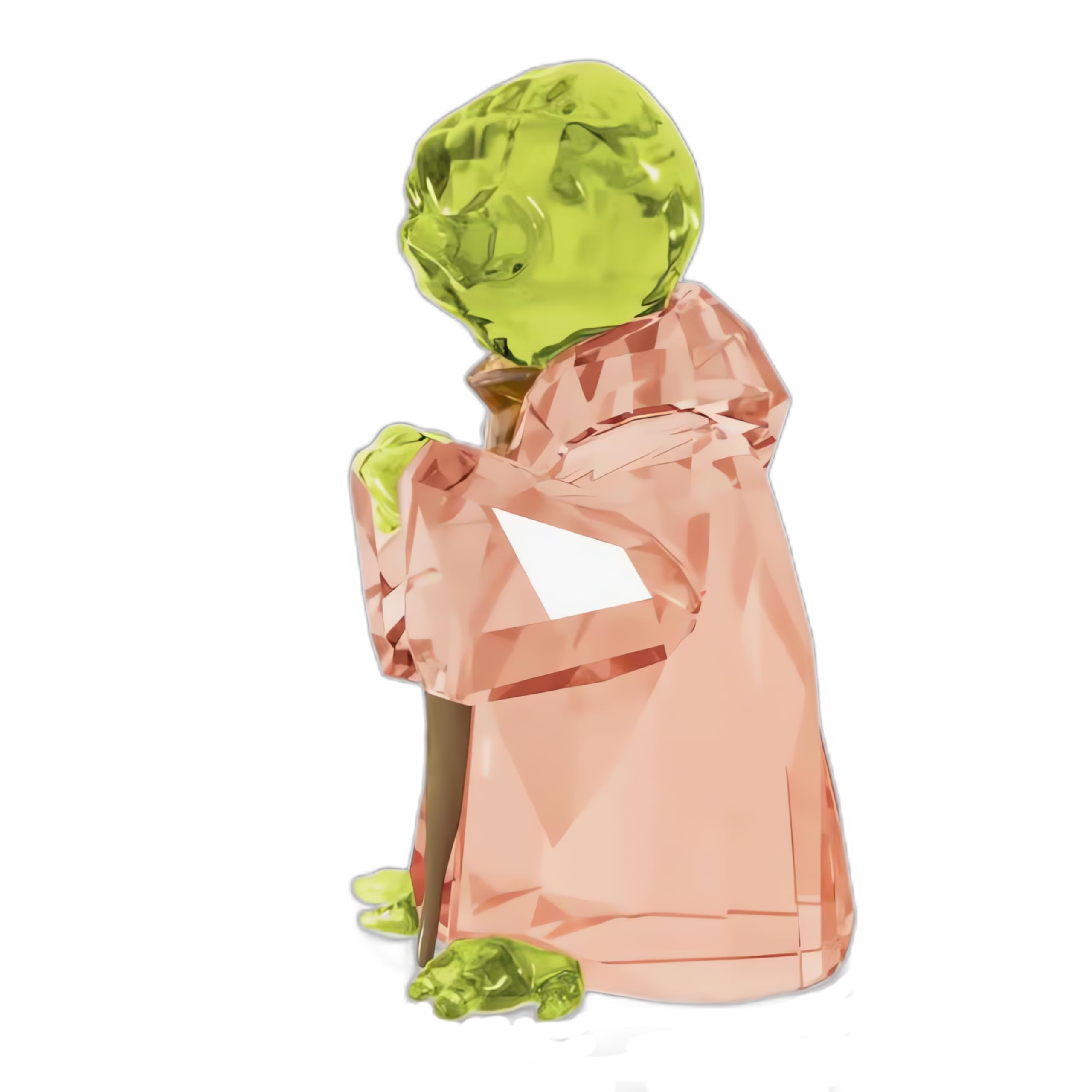 Foto 4 pulgar | Figura De Cristal Swarovski Star Wars Master Yoda Con Cristales - Venta Internacional.