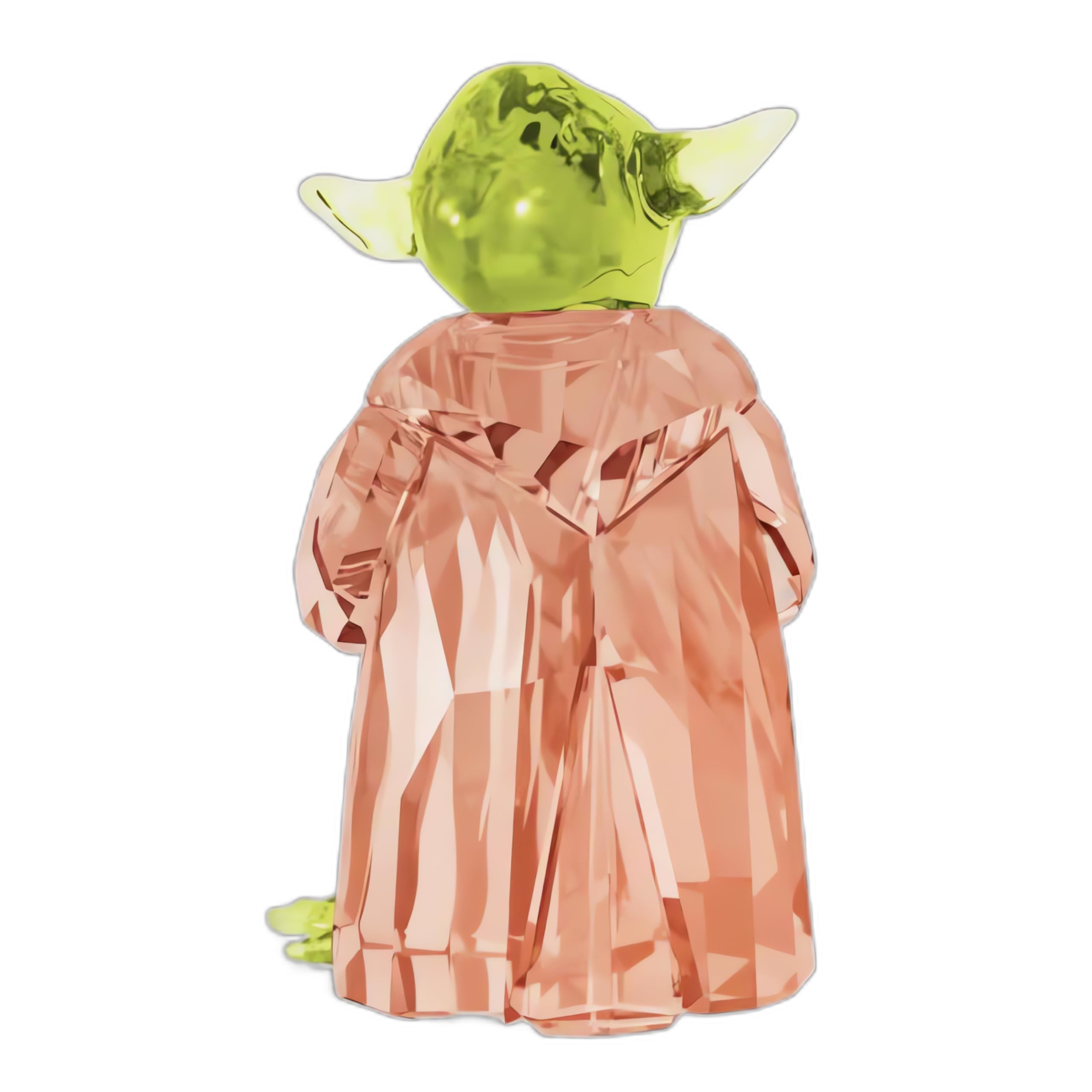 Foto 5 pulgar | Figura De Cristal Swarovski Star Wars Master Yoda Con Cristales - Venta Internacional.