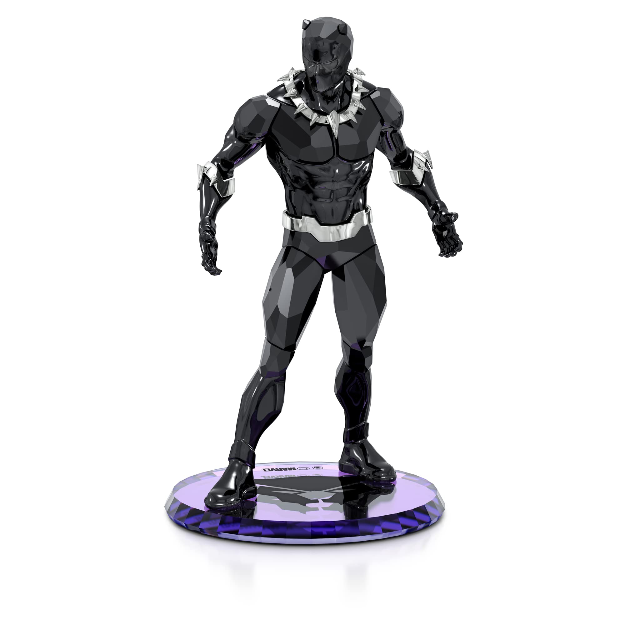 Foto 2 pulgar | Figura Swarovski Marvel Black Panther Con Cristales Negros - Venta Internacional.