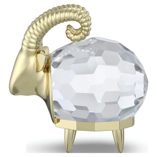 Foto 2 | Figura Del Zodiaco Capricornio De Swarovski Con Metal Dorado - Venta Internacional.